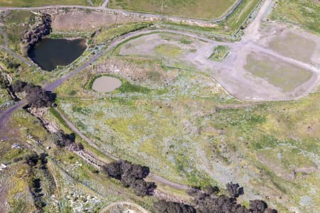 Aerial Image of QUARRY NEXT TO TULLAMARINE AIRPORT.