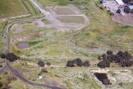 Aerial Image of QUARRY NEXT TO TULLAMARINE AIRPORT.