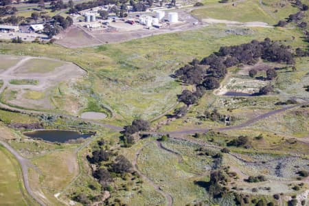 Aerial Image of QUARRY NEXT TO TULLAMARINE AIRPORT.