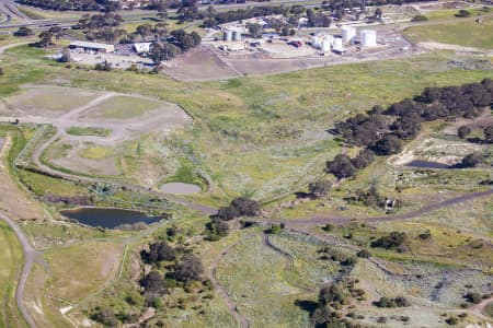 Aerial Image of QUARRY NEXT TO TULLAMARINE AIRPORT.