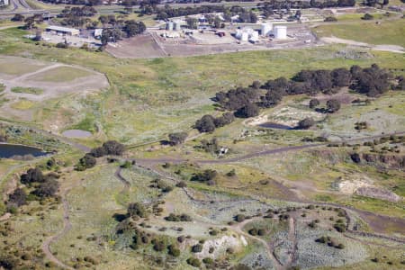 Aerial Image of QUARRY NEXT TO TULLAMARINE AIRPORT.