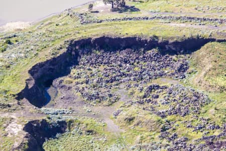 Aerial Image of QUARRY NEXT TO TULLAMARINE AIRPORT.