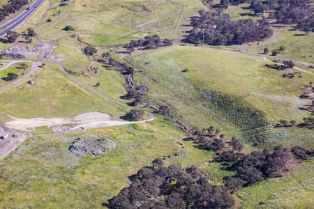 Aerial Image of QUARRY NEXT TO TULLAMARINE AIRPORT.