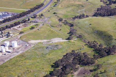 Aerial Image of QUARRY NEXT TO TULLAMARINE AIRPORT.