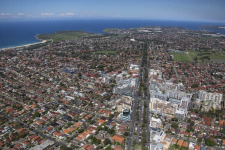 Aerial Image of ANZAC PARADE, MAROUBRA