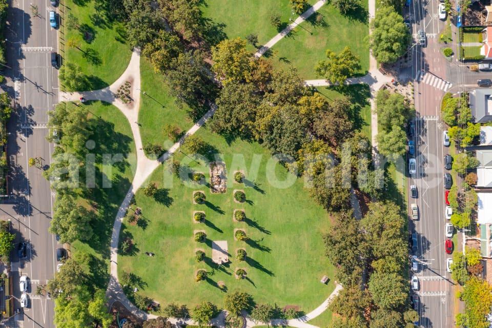 Aerial Image of Barkly Gardens, Richmond