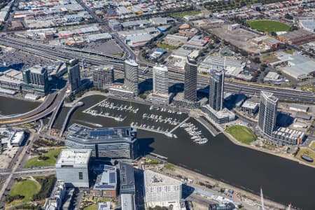 Aerial Image of DOCKLANDS