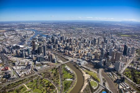 Aerial Image of MELBOURNE
