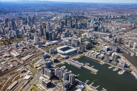 Aerial Image of ETIHAD STADIUM