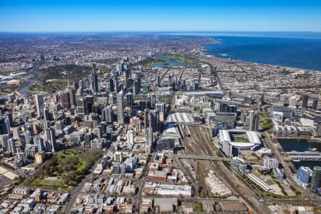 Aerial Image of MELBOURNE