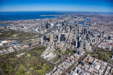 Aerial Image of MELBOURNE