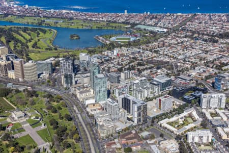 Aerial Image of ALBERT PARK