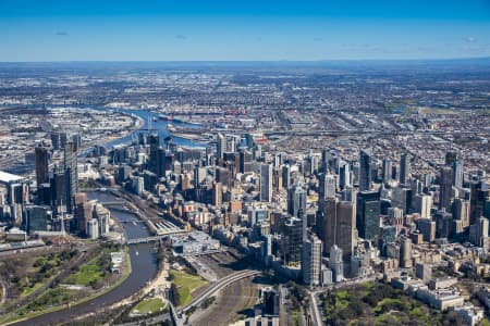 Aerial Image of MELBOURNE