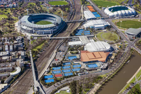 Aerial Image of MELBOURNE PARK:MCG_060914_11