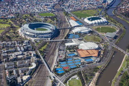Aerial Image of MELBOURNE PARK:MCG_060914_10
