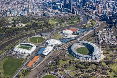 Aerial Image of MELBOURNE PARK:MCG_060914_04