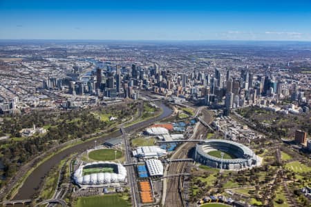 Aerial Image of MELBOURNE PARK:MCG_060914_03