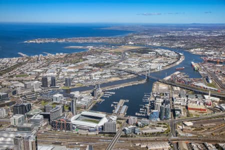 Aerial Image of ETIHAD STADIUM