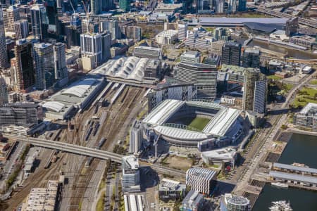 Aerial Image of ETIHAD STADIUM