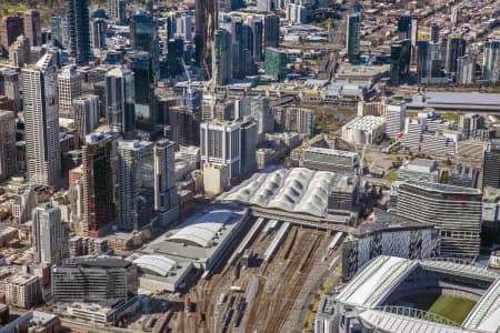 Aerial Image of ETIHAD STADIUM