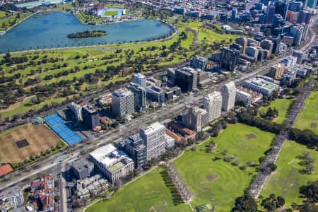 Aerial Image of ALBERT PARK