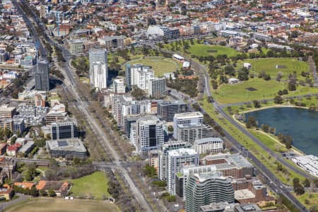 Aerial Image of ALBERT PARK