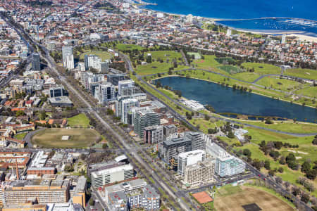 Aerial Image of ALBERT PARK
