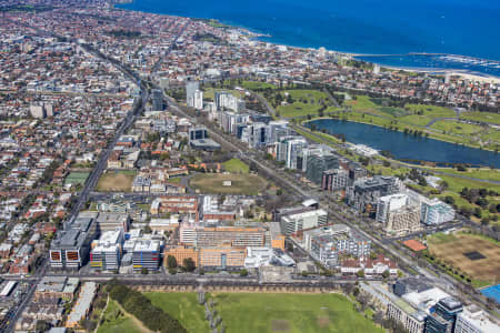 Aerial Image of ALBERT PARK