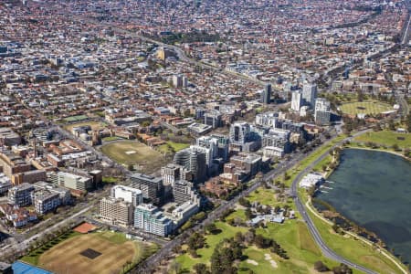 Aerial Image of ALBERT PARK