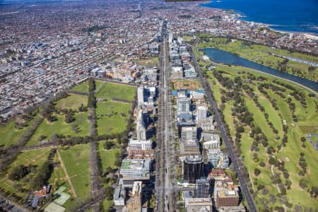 Aerial Image of ALBERT PARK