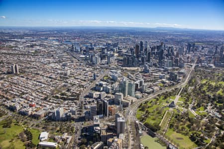 Aerial Image of ALBERT PARK