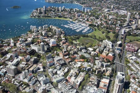 Aerial Image of POTTS POINT