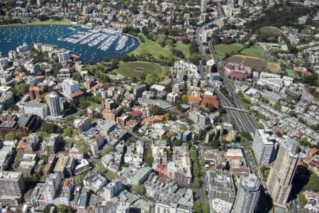 Aerial Image of POTTS POINT