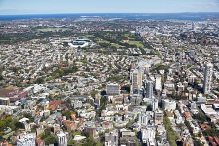 Aerial Image of POTTS POINT