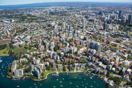 Aerial Image of POTTS POINT