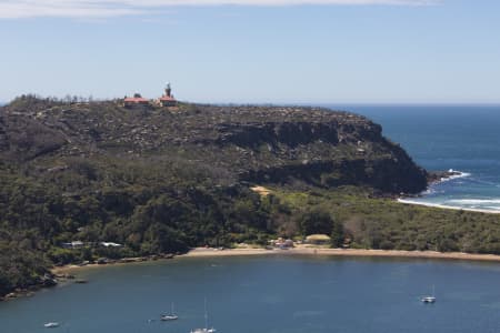 Aerial Image of BARRENJOEY LIGHTHOUSE