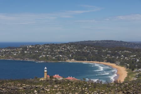 Aerial Image of BARRENJOEY LIGHTHOUSE