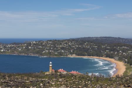 Aerial Image of BARRENJOEY LIGHTHOUSE