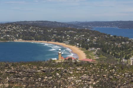 Aerial Image of BARRENJOEY LIGHTHOUSE