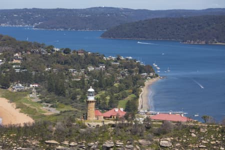 Aerial Image of BARRENJOEY LIGHTHOUSE