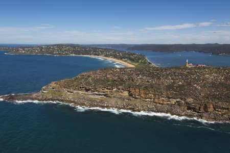 Aerial Image of BARRENJOEY LIGHTHOUSE