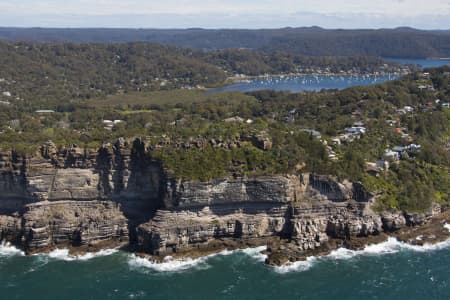 Aerial Image of CLIFF FRONT