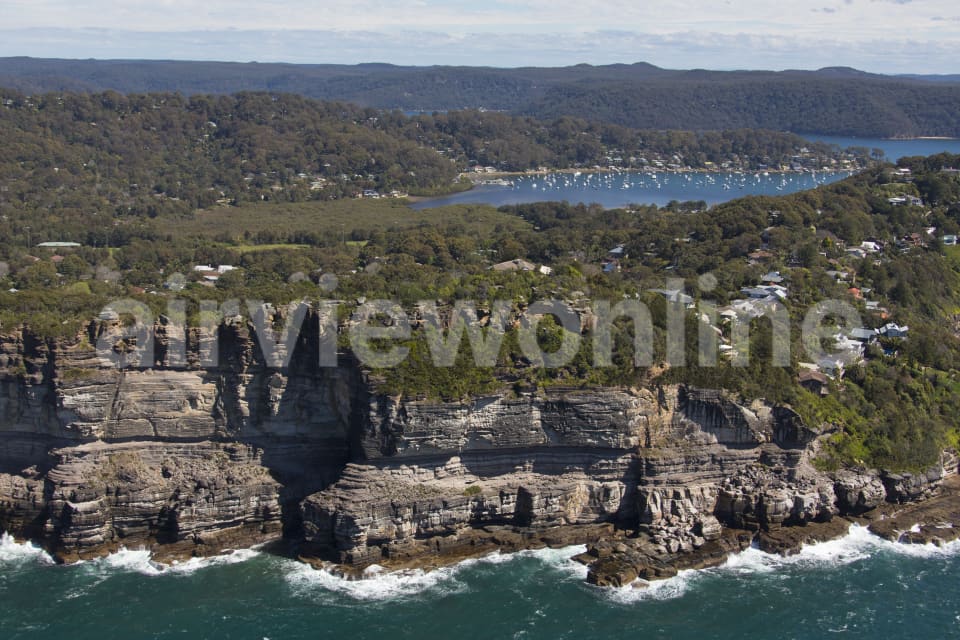 Aerial Image of Cliff Front