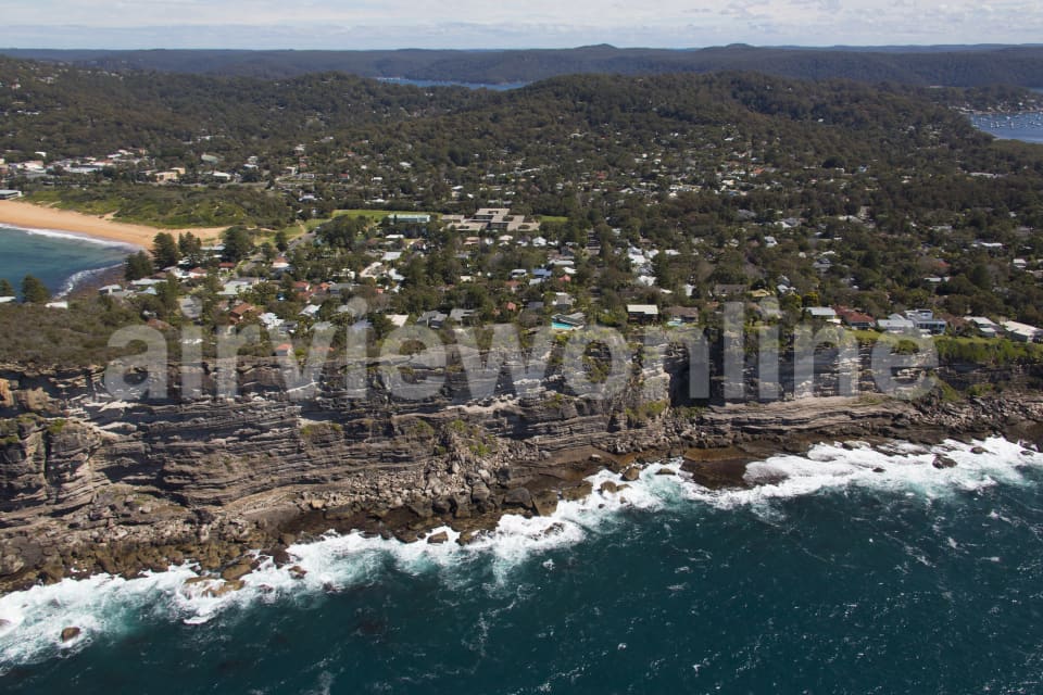 Aerial Image of Cliff Front