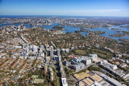 Aerial Image of ROYAL NORTH SHORE HOSPITAL