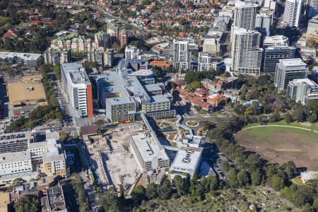 Aerial Image of ROYAL NORTH SHORE HOSPITAL