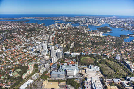 Aerial Image of ROYAL NORTH SHORE HOSPITAL