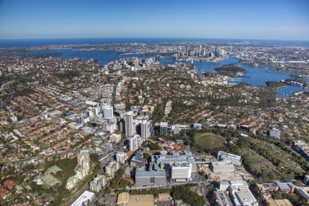 Aerial Image of ROYAL NORTH SHORE HOSPITAL