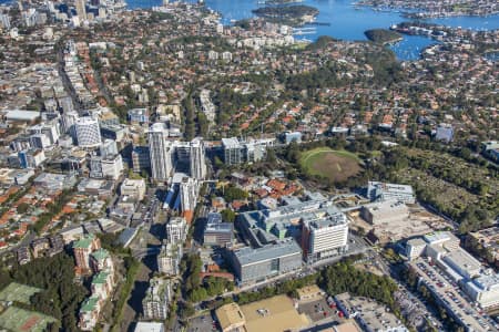 Aerial Image of ROYAL NORTH SHORE HOSPITAL