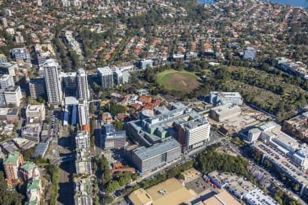 Aerial Image of ROYAL NORTH SHORE HOSPITAL